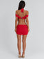 JESSIKA MINI DRESS RED Mini Dress 