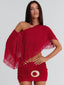 JILLIAN MINI SKIRT RED Mini Skirt 