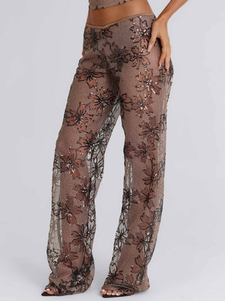 JOCELYNN PANTS TAUPE Pants 
