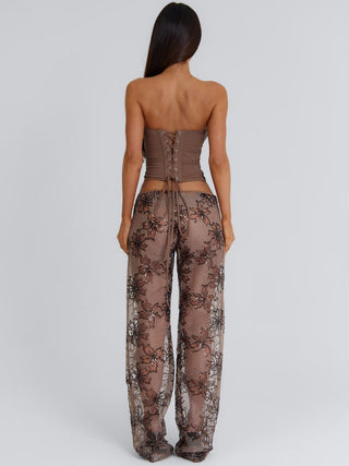 JOCELYNN PANTS TAUPE Pants 