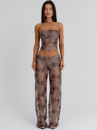 JOCELYNN PANTS TAUPE Pants 