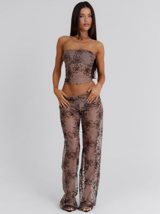 JOCELYNN CORSET TOP TAUPE Corset 