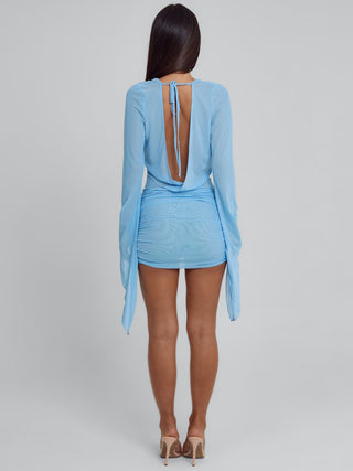 JOLENE MINI DRESS BLUE Mini Dress 