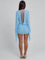 JOLENE MINI DRESS BLUE Mini Dress 