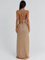 JOSEPHENE MAXI SKIRT GOLD Maxi Skirt 