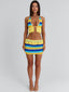 JULEAH CROP TOP YELLOW STRIPE Crop Top 