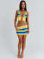 JULEAH CROP TOP YELLOW STRIPE Crop Top 