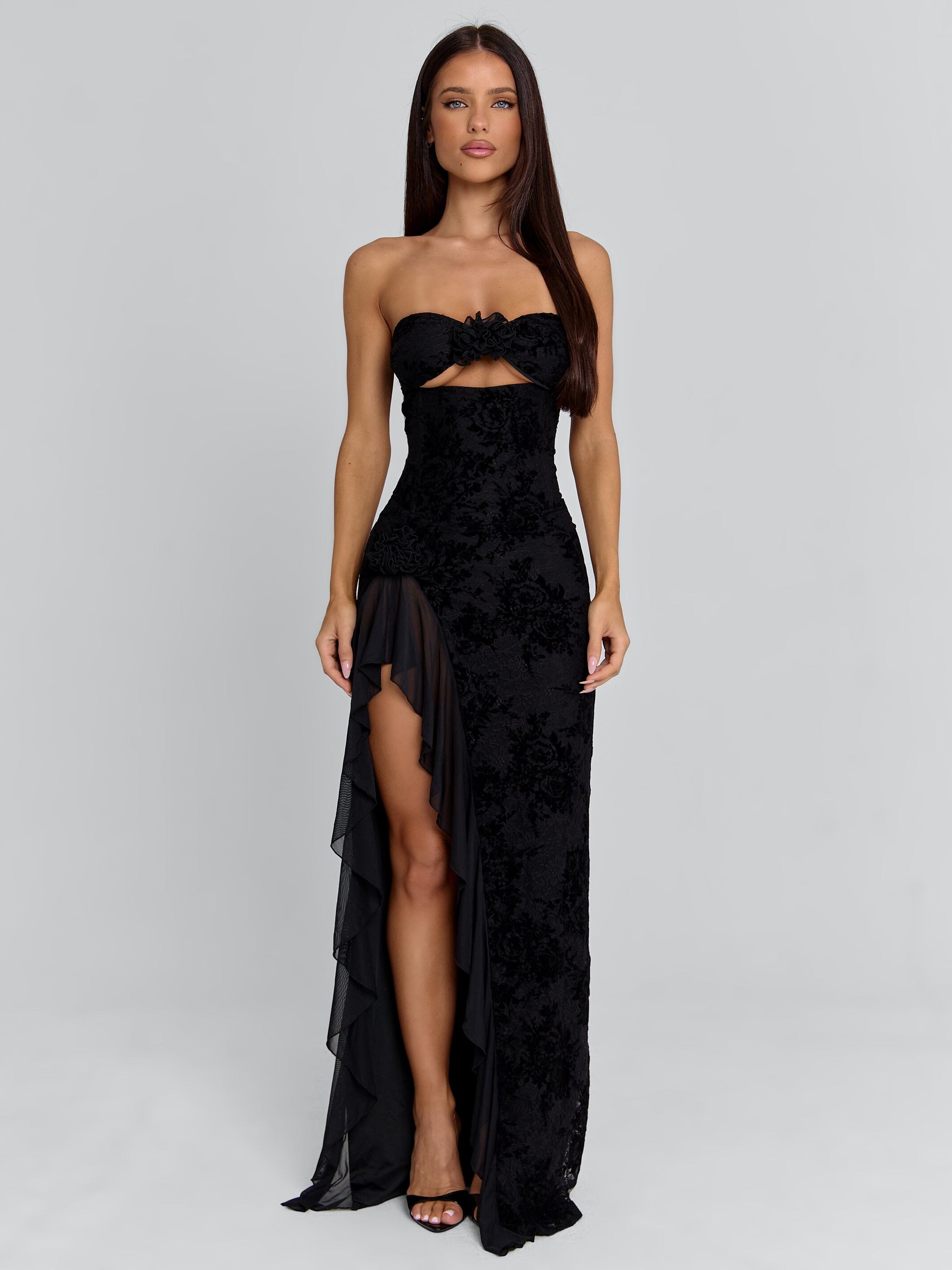 Julian Maxi Dress Black | Outcast US – Outcast USA