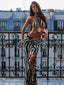 JULIANA MAXI DRESS ZEBRA Maxi Dress 