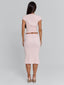 JUNIE TOP BABY PINK Crop Top 