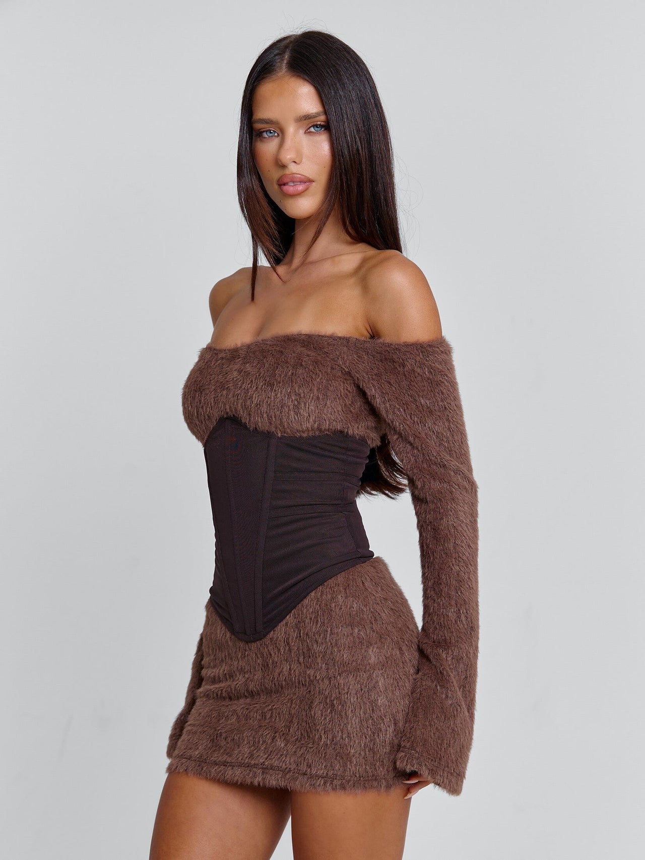 'Women''s Juno Mini Dress Brown in Size Small by Outcast'