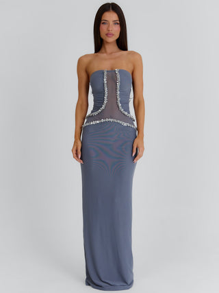 KAISHA MAXI DRESS STEEL GREY Maxi Dress 