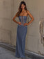 KAISHA MAXI DRESS STEEL GREY Maxi Dress 