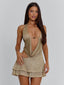 KAJA MINI DRESS GOLD Mini Dress 