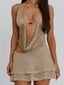 KAJA MINI DRESS GOLD Mini Dress 