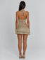 KAJA MINI DRESS GOLD Mini Dress 