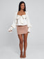 KAVANA MINI SKIRT ROSE GOLD Mini Skirt 