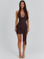KAMILLA MINI DRESS BROWN Mini Dress 