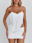 KARANA MINI SKIRT WHITE Mini Skirt 