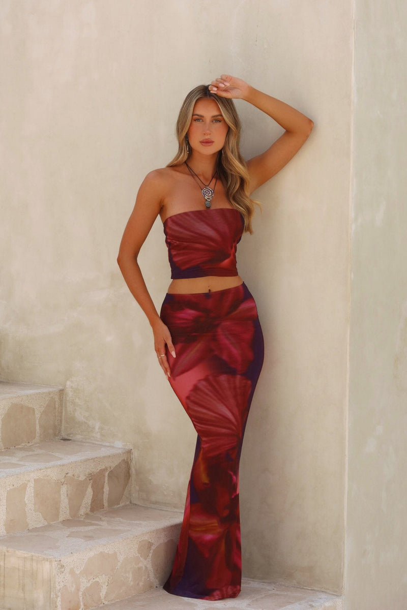 KARA MAXI SKIRT TWILIGHT Maxi Skirt 