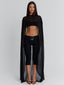 KARLEY CROP TOP BLACK Crop Top 