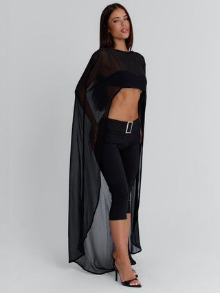KARLEY CROP TOP BLACK Crop Top 