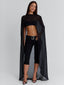 CHEYENE CAPRI PANTS BLACK Pants 