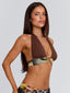 KATEY TOP BROWN Crop Top 