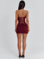 KAYAH MINI DRESS WINE Mini Dress 
