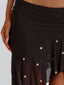 KAYDENCE MIDI SKIRT BROWN Midi Skirt 