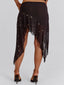 KAYDENCE MIDI SKIRT BROWN Midi Skirt 