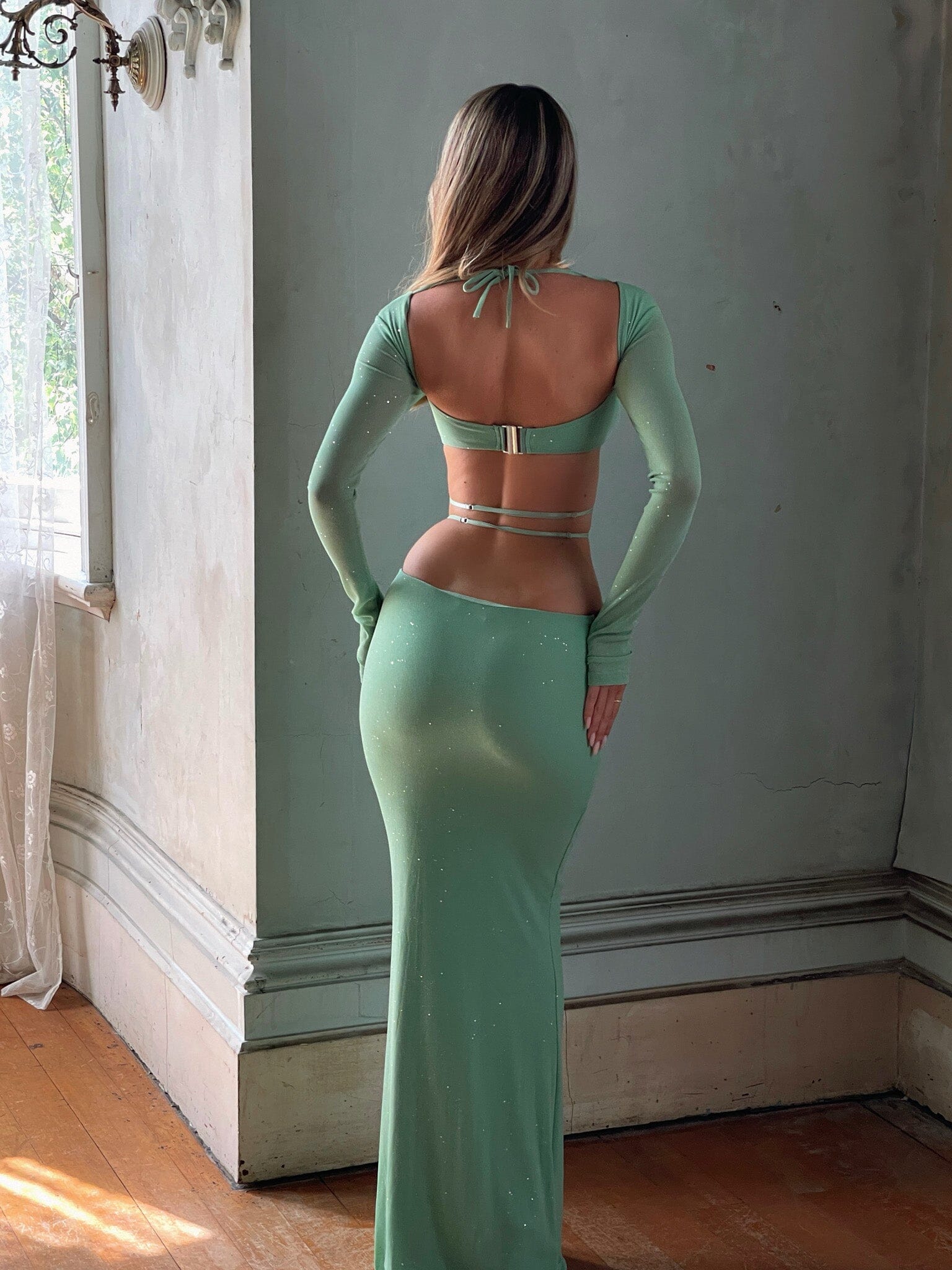 Kori Maxi Dress Mint | Outcast US – Outcast USA