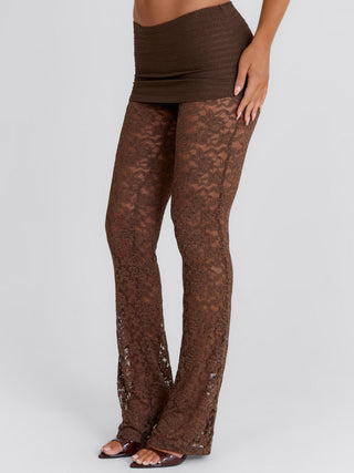 KOURTNEY PANT BROWN Pants 