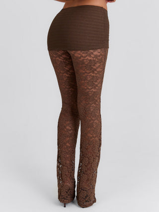 KOURTNEY PANT BROWN Pants 