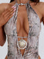 LAARNI BODYSUIT CAYAN TAUPE Bodysuit 