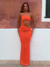 LAIAR MAXI DRESS ORANGE Maxi Dress 