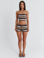 LANAA SHORTS NEUTRAL STRIPE Shorts 