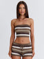 LANAA SHORTS NEUTRAL STRIPE Shorts 
