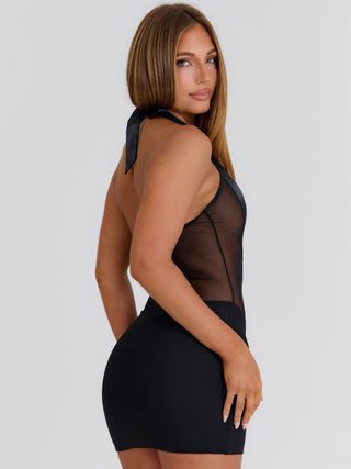 LAURI MINI DRESS BLACK Mini Dress 