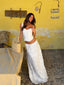 LAURO CORSET TOP WHITE Corset 
