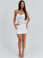 LAVANYA MINI SKIRT WHITE Mini Skirt 