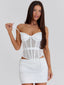 LAVANYA MINI SKIRT WHITE Mini Skirt 