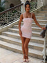 LEA MINI DRESS BABY PINK Mini Dress 