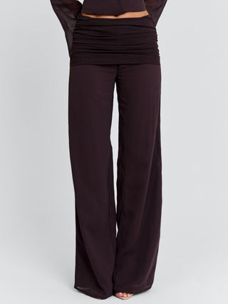 LENNA PANT CHOCOLATE Pants 