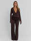 LENNA TOP CHOCOLATE Blouse 