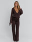LENNA TOP CHOCOLATE Blouse 
