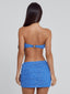 LETICIA MINI DRESS BLUE Mini Dress 