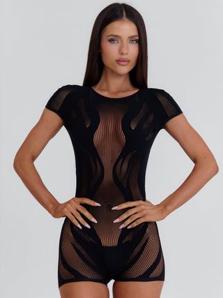 LEVVANA PLAYSUIT BLACK Playsuit 