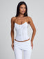 LEXARI CORSET TOP WHITE Corset 