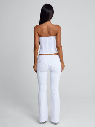 LEXARI CORSET TOP WHITE Corset 
